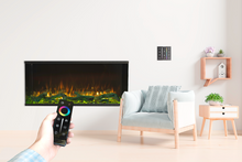 Load image into Gallery viewer, Astro Electric Fireplaces Australia Indoor or Outdoor - remote control and wall switch