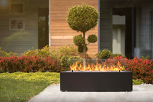 Load image into Gallery viewer, Galio Linear Automatic Black Gas Fire Pit Australia