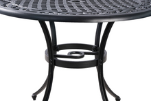 Load image into Gallery viewer, Marco Cast Aluminium Outdoor Table underneath close up