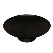 Load image into Gallery viewer, Top view of the Black Lassen Cast Iron Fire Pit