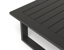 Load image into Gallery viewer, Close up of Vivara Outdoor Australia Coffee Table in Charcoal