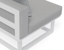 Load image into Gallery viewer, Vivara Sofa Australia Modular Section D - Corner in White colour close up