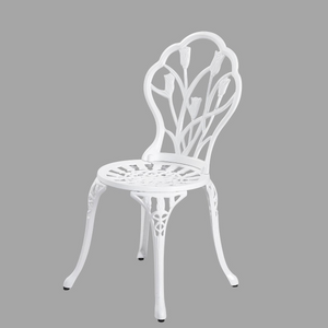 Dominique chair from the 3 Piece Cast Aluminium setting