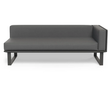 Load image into Gallery viewer, Vivara Modular Sofa - Make your own sofa right arm in charcoal colour