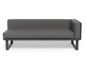 Vivara Modular Sofa - Make your own sofa right arm in charcoal colour