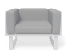 Load image into Gallery viewer, White coloured Vivara outdoor Sofa Australia - Single Seater