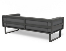 Load image into Gallery viewer, Back view of Charcoal coloured Vivara outdoor Sofa Australia - Two Seater