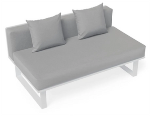 Vivara Sofa Australia Modular Section C - No Arm in White colour