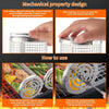 Instructions for using a metal barbecue cap with text on mechanical properties and usage.