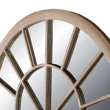 Load image into Gallery viewer, Close up view of Emily Metal Frame Garden Mirror