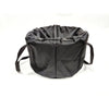 Black drawstring carry bag for the Inferno Smokeless Stainless Steel Fire Pits on a white background.