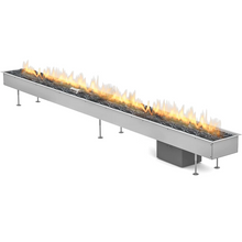 Load image into Gallery viewer, Galio Gas Fire Pit Insert Linear Automatic - 200cm Wide x 23cm Deep x 26cm High