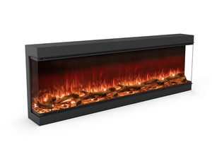 Astro 1800 Electric Fireplace Australia Indoor or Outdoor - three sided