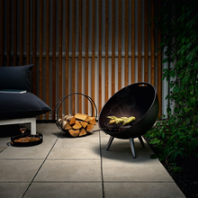 Load image into Gallery viewer, Eva Solo Fireglobe Fire Pit, grill and lograck by Claus Jensen &amp; Henrik Holbæk