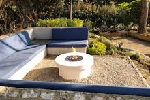Load image into Gallery viewer, Galio Round Gas Fire Pit Insert Australia private garden in France