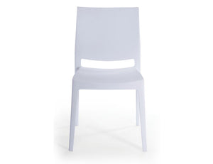 Leonie Stackable Chair in white