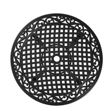 Load image into Gallery viewer, Marco Cast Aluminium Outdoor Table Top looking from a top view