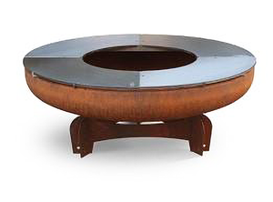 Yagoona Ringgrill BBQ & Yabbi Fire Pit - 80cm Diameter