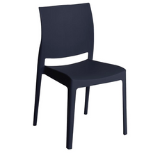 Load image into Gallery viewer, Leonie Stackable Chair in black colour