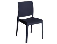 Load image into Gallery viewer, Leonie Stackable Chair in black colour