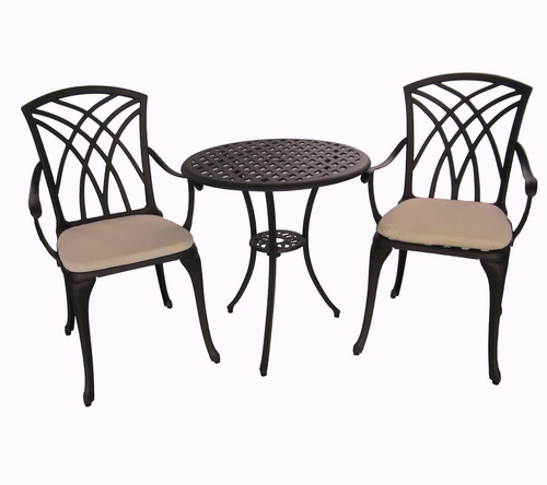 Mauritius 3 Piece Cast Aluminium Setting Australia