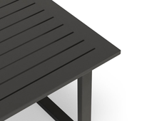 Load image into Gallery viewer, Vivara Outdoor Australia square Coffee Table in Charcoal close up