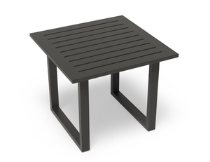 Modern Charcoal coloured Vivara Outdoor Side Table