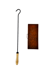 Load image into Gallery viewer, Removable ashtray and steel poker with wood handle for Fuji fire pit