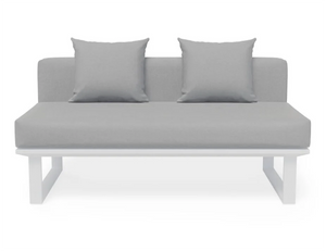 Vivara Sofa Australia Modular Section C - No Arm in White colour