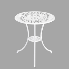 Load image into Gallery viewer, Dominique table from the 3 Piece Cast Aluminium setting
