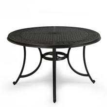 Load image into Gallery viewer, Fuji Aluminium Round Table in sand black colour