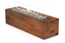 Load image into Gallery viewer, Galio Linear Automatic Gas Fire Pit Australia in Corten colour