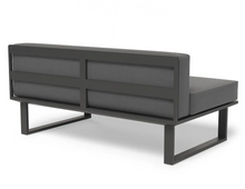 Load image into Gallery viewer, Back view of Vivara Sofa Australia Modular Section C - No Arm in charcoal