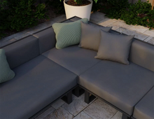 Load image into Gallery viewer, Vivara Sofa Australia Modular Corner Sections in Charcoal colour
