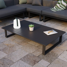 Load image into Gallery viewer, Vivara Outdoor Australia Rectangle Coffee Table in Charcoal  set