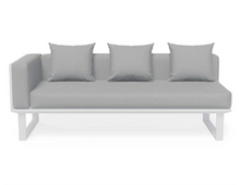 Load image into Gallery viewer, Vivara Sofa Australia Modular Section A - Left Arm in White colour with cushions