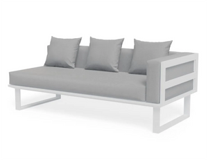 Vivara Sofa Australia Modular Section B - Right Arm in White colour