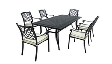 Load image into Gallery viewer, Positano Aluminium 7 piece Outdoor Setting Australia