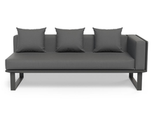 Load image into Gallery viewer, Vivara Sofa Australia Modular Section B - Right Arm in Charcoal colour with cushions