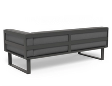 Load image into Gallery viewer, Vivara Sofa Australia Modular Section B - Right Arm in Charcoal, back view