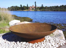 Load image into Gallery viewer, The Cauldron Fire Pit - 80cm Diameter x 30cm High