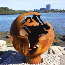 Load image into Gallery viewer, The Globe Fire Pit - 80cm Diameter x 95/110cm High
