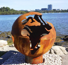 Load image into Gallery viewer, The Globe Fire Pit - 80cm Diameter x 95/110cm High