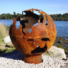 Load image into Gallery viewer, The Globe Fire Pit - 80cm Diameter x 95/110cm High