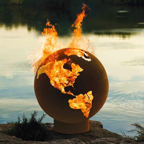 The Globe Fire Pit - 80cm Diameter x 95/110cm High
