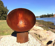 Load image into Gallery viewer, The Goblet Fire Pit beside a lake