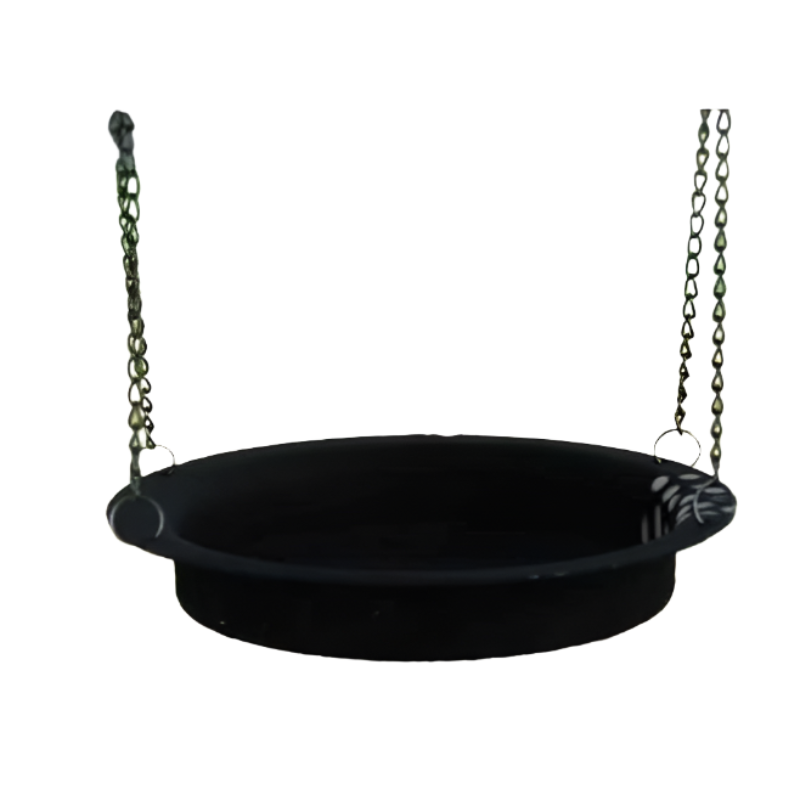 The drip pan of the Ultimate BBQ Fire Pit on white background.