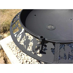 The Ultimate BBQ Fire Pit with Anzac pattern