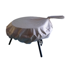 Load image into Gallery viewer, The Ultimate BBQ Fire Pit with a cover on