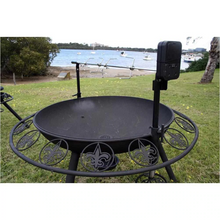 Load image into Gallery viewer, The Ultimate BBQ Fire Pit with spit rotiserrie 